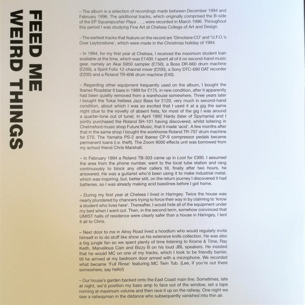 Feed Me Weird Things | Mint (M) Mint (M)