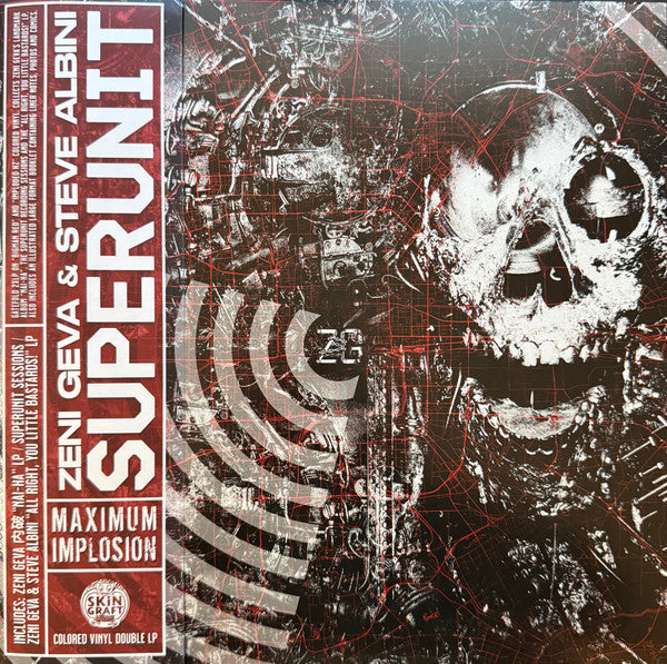 Zeni Geva & Steve Albini - Superunit: Maximum Implosion (RSD 2026 2x COLOR VINYL) | Mint (M) Mint (M) - EXPERIMENTAL *NEW/COLOR*