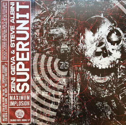 Zeni Geva & Steve Albini - Superunit: Maximum Implosion (RSD 2026 2x COLOR VINYL) | Mint (M) Mint (M) - EXPERIMENTAL *NEW/COLOR*