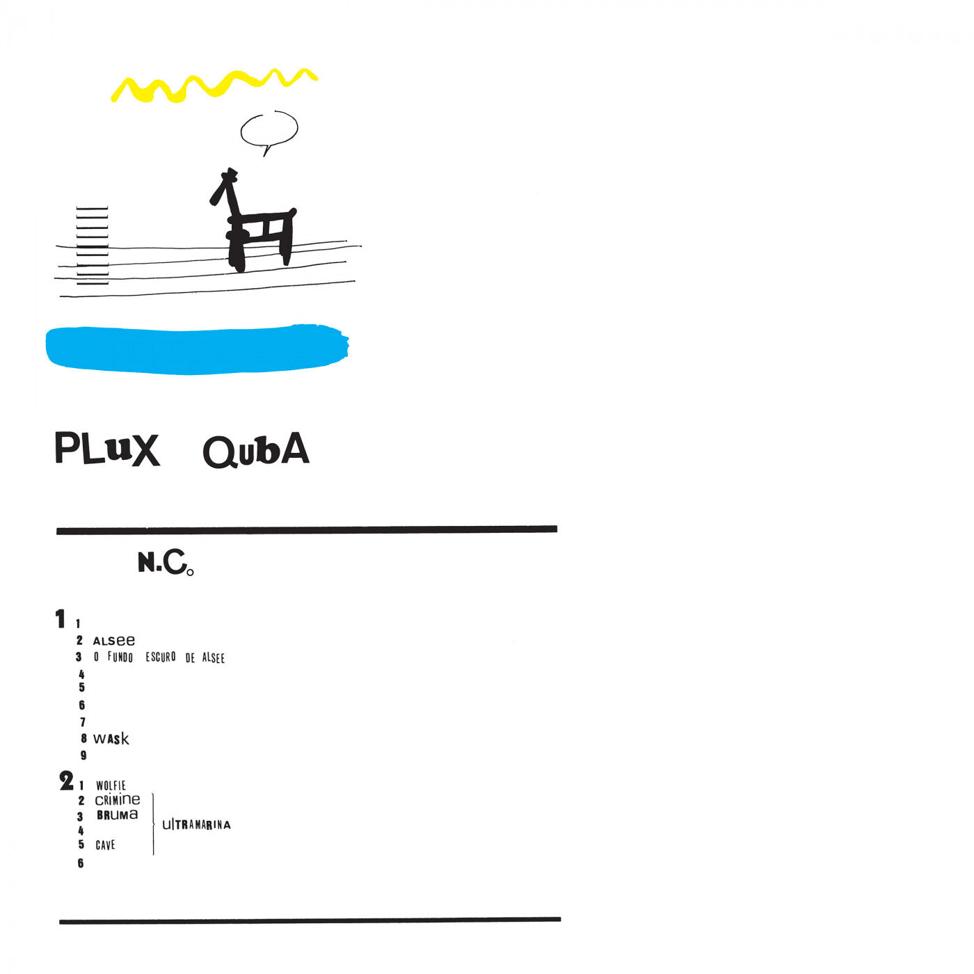Canavarro, Nuno - Plux Quba (Vinyl) | Mint (M) Mint (M) - EXPERIMENTAL *NEW*