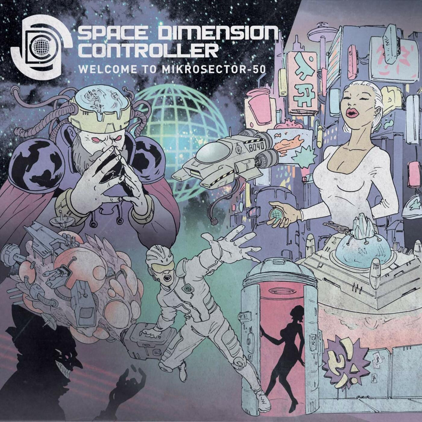 Space Dimension Controller - Welcome To Mikrosector-50 (CD) | Mint (M) Mint (M) - EXPERIMENTAL *NEW*