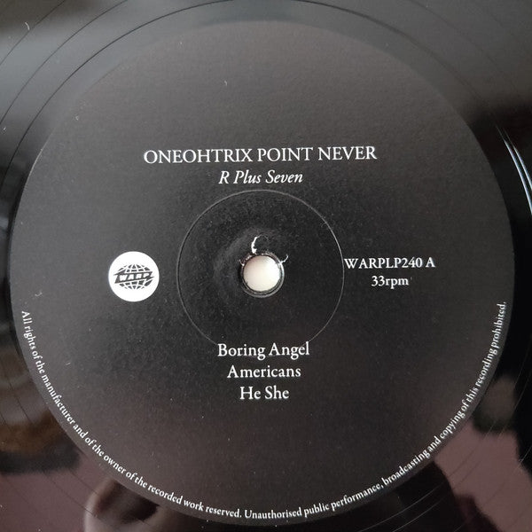 R Plus Seven (2x VINYL) | Mint (M) Mint (M) - EXPERIMENTAL *NEW*