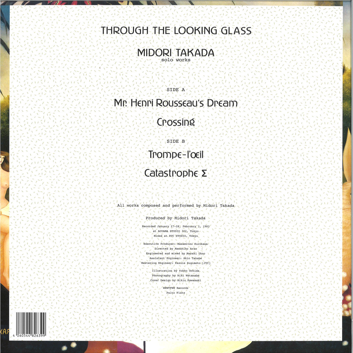 Midori Takada - (PRESALE 10/8/26) Through The Looking Glass (VINYL LP WRWTFWW) | NEW - EXPERIMENTAL *NEW*