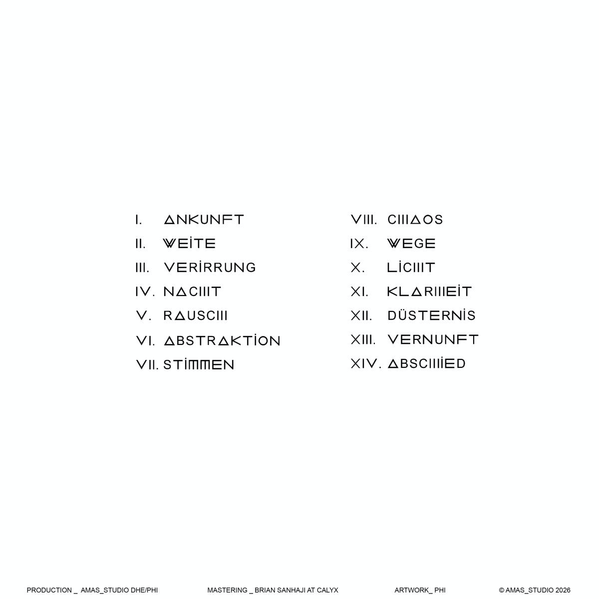AMAS x Frithjof-Martin Grabner - SRDGN x LPZG (2xVINYL) | Mint (M) Mint (M) - EXPERIMENTAL *NEW*