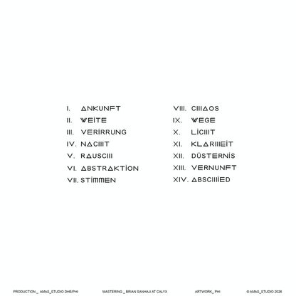 AMAS x Frithjof-Martin Grabner - SRDGN x LPZG (2xVINYL) | Mint (M) Mint (M) - EXPERIMENTAL *NEW*