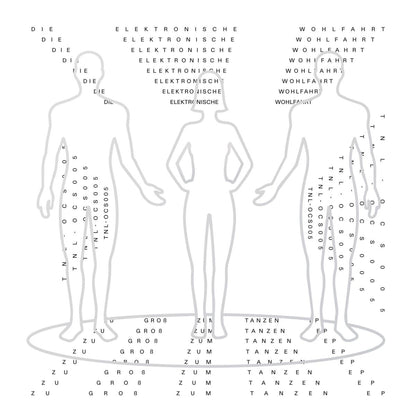 Die Elektronische Wohlfahrt - (PRESALE 9/28/26) Zu Gross Zum Tanzen (VINYL 12" Tonal Oceans) | NEW - EXPERIMENTAL *NEW*