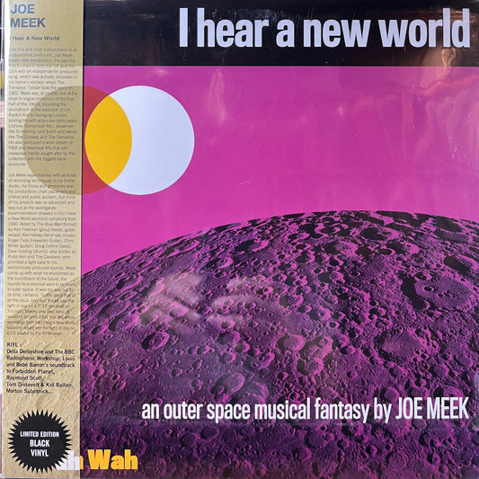 I Hear A New World (BLACK VINYL) | Mint (M) Mint (M) - EXPERIMENTAL *NEW*
