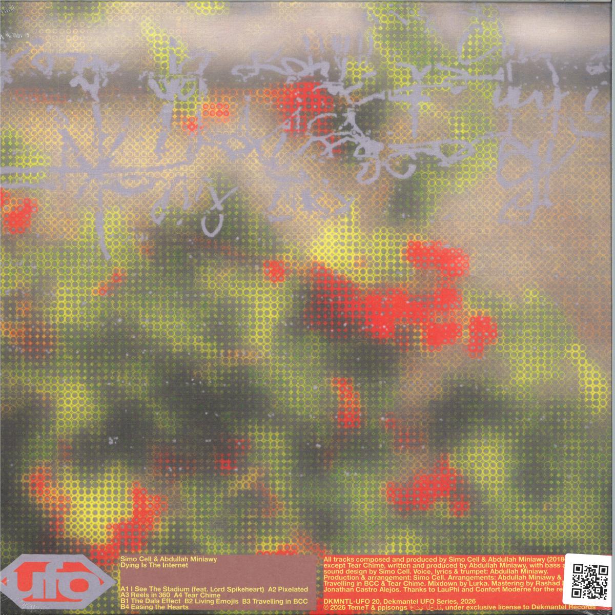 Simo Cell & Abdullah Miniawy - Dying Is The Internet (VINYL LP Dekmantel) | NEW - EXPERIMENTAL *NEW*