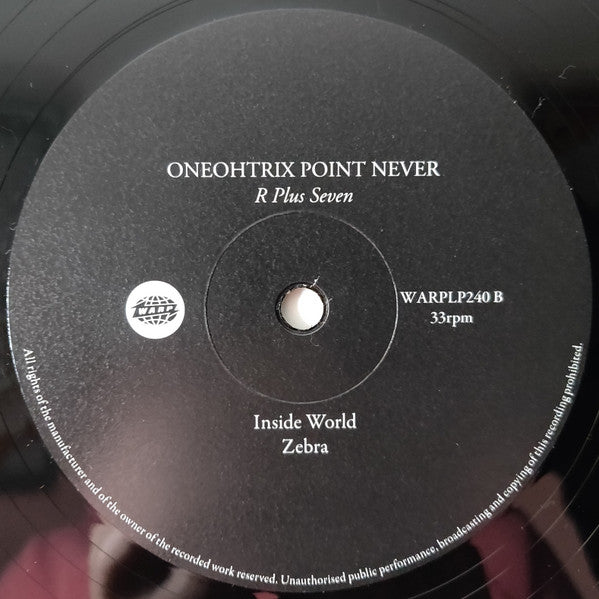 R Plus Seven (2x VINYL) | Mint (M) Mint (M) - EXPERIMENTAL *NEW*