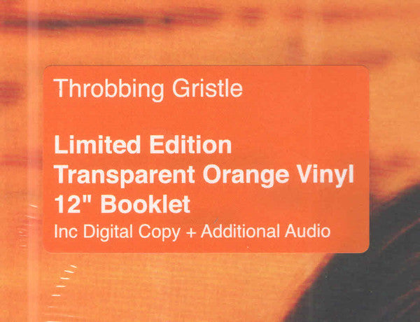 Throbbing Gristle - Throbbing Gristle's Greatest Hits (Entertainment Through Pain)(ORANGE VINYL LP Mute TGLP7) | NEW - EXPERIMENTAL *SEALED/COLOR*