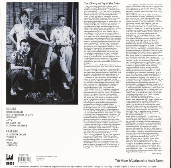 Throbbing Gristle - Throbbing Gristle's Greatest Hits (Entertainment Through Pain)(ORANGE VINYL LP Mute TGLP7) | NEW - EXPERIMENTAL *SEALED/COLOR*