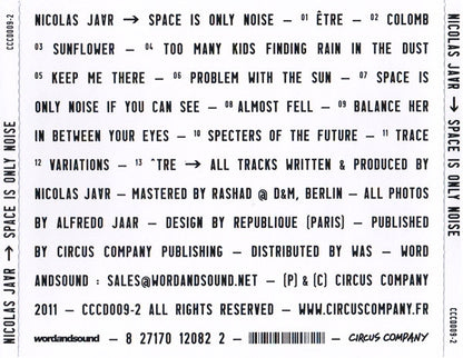 Space Is Only Noise (CD) | Mint (M) Mint (M) - EXPERIMENTAL *SEALED*