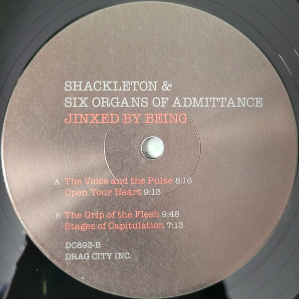 Shackleton - Jinxed By Being | Mint (M) Mint (M) - EXPERIMENTAL *SEALED*