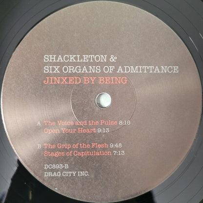Shackleton - Jinxed By Being | Mint (M) Mint (M) - EXPERIMENTAL *SEALED*
