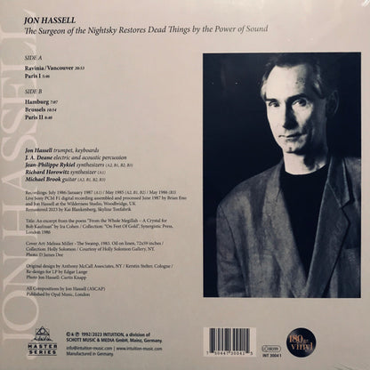 Jon Hassell - The Surgeon Of The Nightsky Restores Dead Things By The Power Of Sound | Mint (M) Mint (M) - EXPERIMENTAL *SEALED*