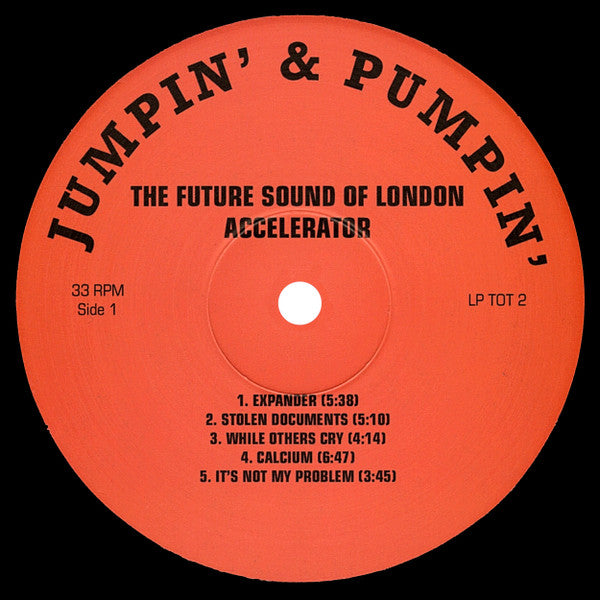 The Future Sound Of London Accelerator LP Mint (M) Mint (M)