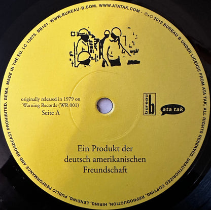 Deutsch Amerikanische Freundschaft - Produkt Der Deutsch-Amerikanischen Freundschaft (VINYL LP) | Mint (M) Mint (M) - EXPERIMENTAL *SEALED*