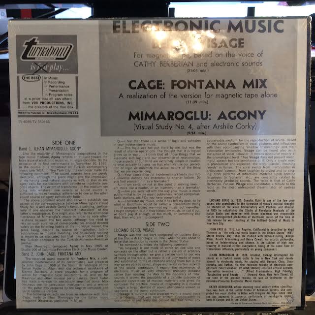 Electronic Music (VINYL) | - EXPERIMENTAL *SEALED*