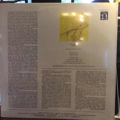 Electro-Acoustic Music (VINYL) | Mint (M) Excellent+ (EX+) - EXPERIMENTAL *SEALED*