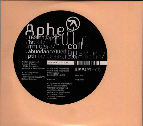 Collapse EP (CD) | Mint (M) Mint (M) - EXPERIMENTAL *SEALED*