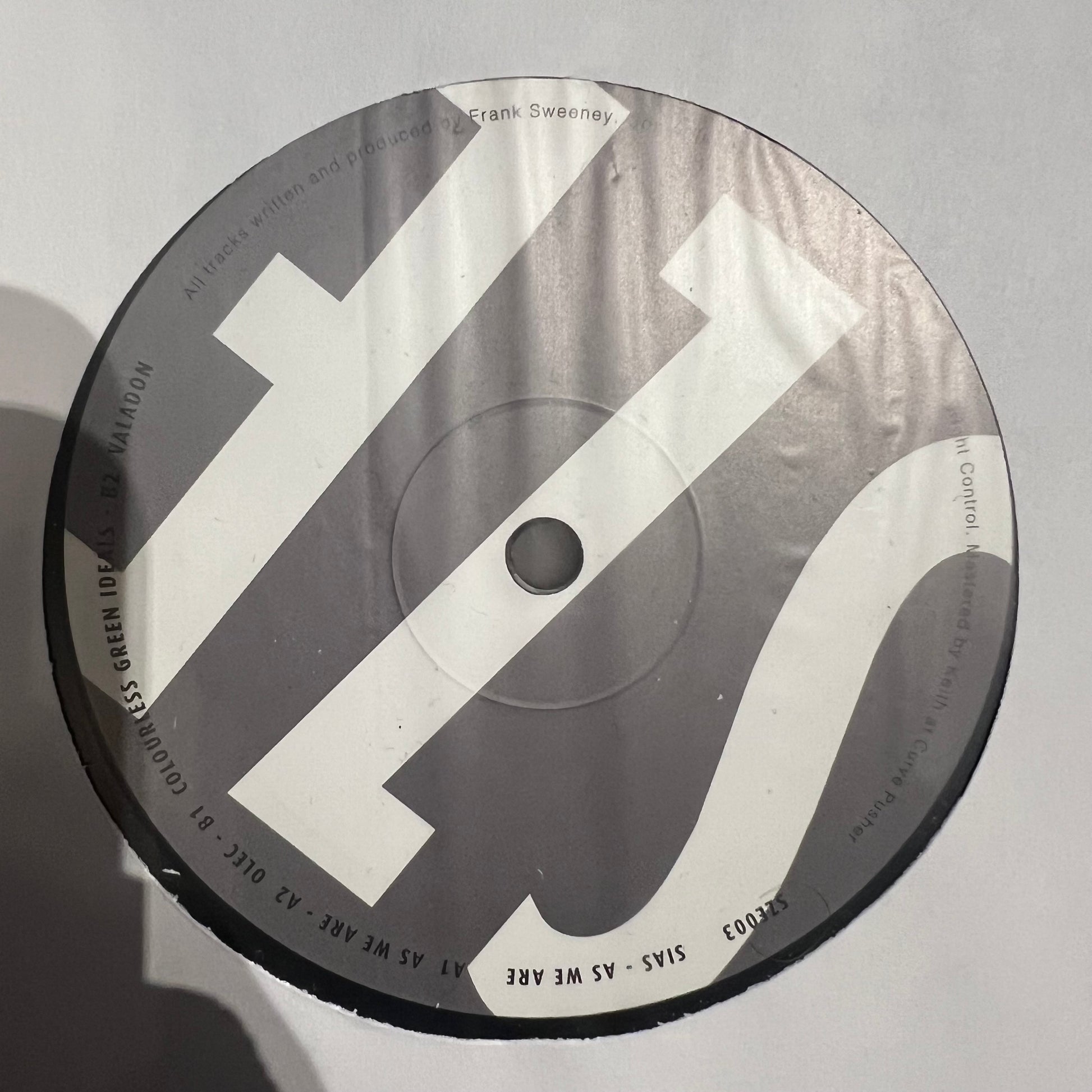 Sias - As We Are EP | Excellent (EX) Near Mint (NM) - EXPERIMENTAL / USED *EXCELLENT+*
