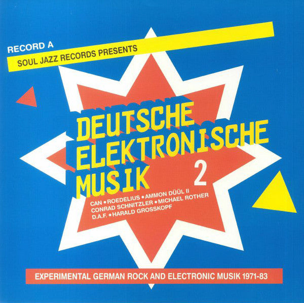 Various Deutsche Elektronische Musik 2 (Experimental German Rock And Electronic Musik 1971-83) (Record A) 2xLP Very Good Plus (VG+) Very Good Plus (VG+)