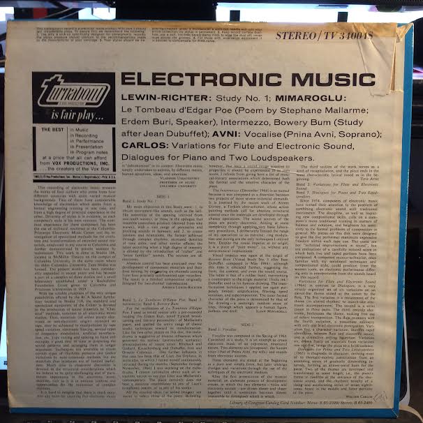 Electronic Music (VINYL) | Near Mint (NM or M-) Excellent (EX) - EXPERIMENTAL / USED *NEAR MINT*