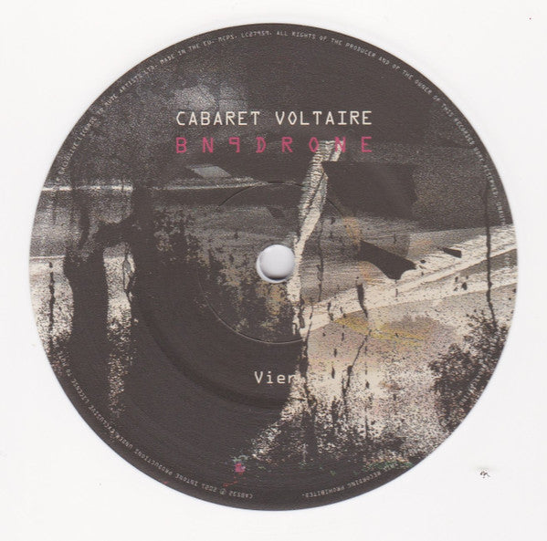 Cabaret Voltaire - BN9Drone *WHITE* | Near Mint (NM) Near Mint (NM) - EXPERIMENTAL / USED *NEAR MINT*