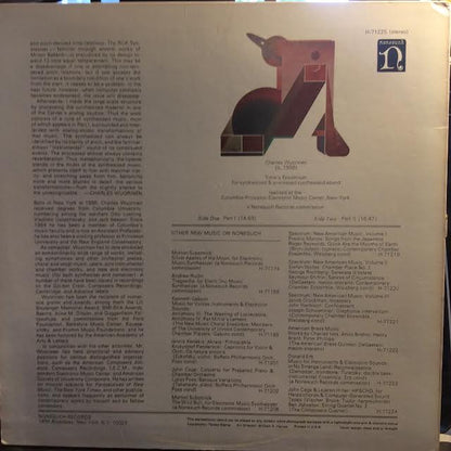 Time's Encomium (For Synthesized & Processed Synthesized Sound) (VINYL) | Near Mint (NM or M-) Near Mint (NM or M-) - EXPERIMENTAL / USED *NEAR MINT*