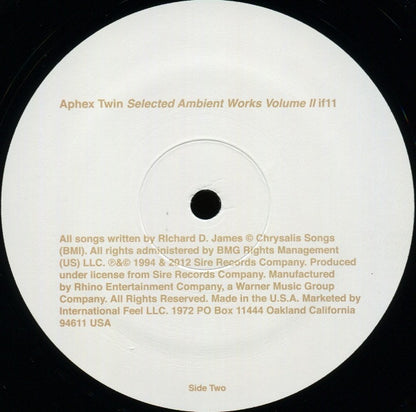 Aphex Twin - Selected Ambient Works Volume II (VINYL 3LP) | Near Mint (NM or M-) Near Mint- (NM-) - EXPERIMENTAL / USED *NEAR MINT*