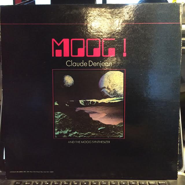 Moog! Claude Denjean And The Moog Synthesizer (VINYL) | Near Mint (NM or M-) Near Mint (NM or M-) - EXPERIMENTAL / USED *NEAR MINT*