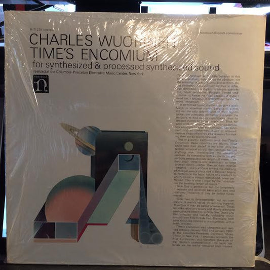 Time's Encomium (For Synthesized & Processed Synthesized Sound) (VINYL) | Near Mint (NM or M-) Near Mint (NM or M-) - EXPERIMENTAL / USED *NEAR MINT*