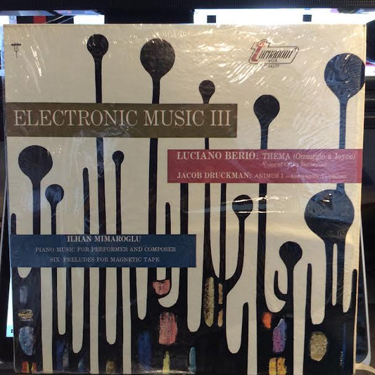 Electronic Music III (VINYL) | Near Mint (NM or M-) Near Mint (NM or M-) - EXPERIMENTAL / USED *NEAR MINT*
