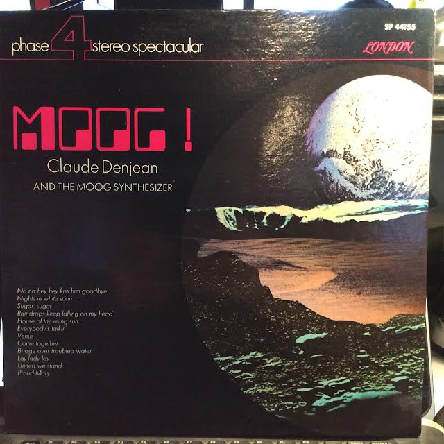 Moog! Claude Denjean And The Moog Synthesizer (VINYL) | Near Mint (NM or M-) Near Mint (NM or M-) - EXPERIMENTAL / USED *NEAR MINT*