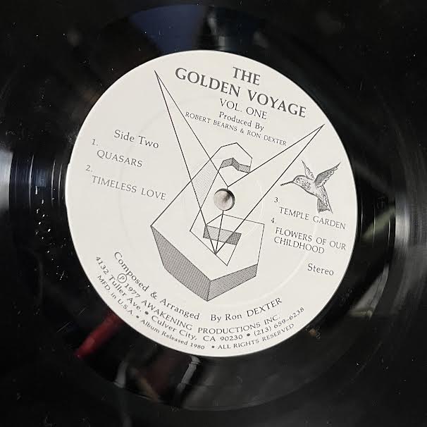 The Golden Voyage Vol. One (VINYL) | Near Mint (NM) Near Mint (NM) - EXPERIMENTAL / USED *NEAR MINT*