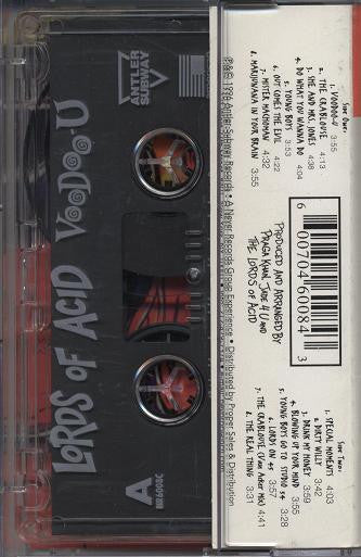 Voodoo-U (CASSETTE) | Very Good Plus (VG+) Excellent (EX) - EXPERIMENTAL / USED *VERY GOOD+*