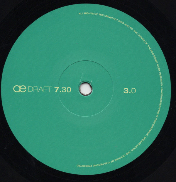 Autechre - Draft 7.30 | Mint (M) Mint (M) - EXPERIMENTAL *SEALED*