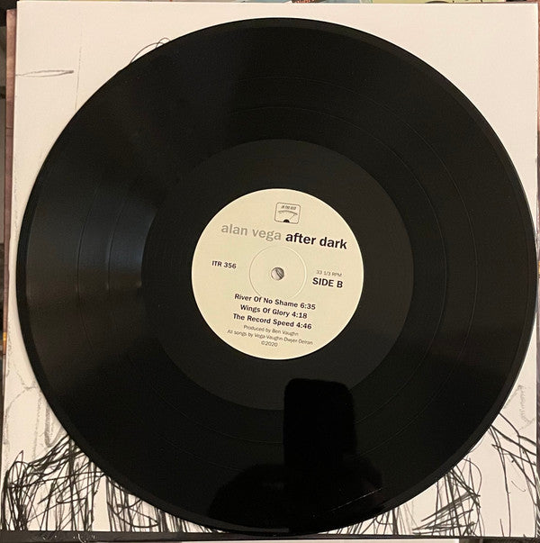 Alan Vega After Dark LP Mint (M) Mint (M)