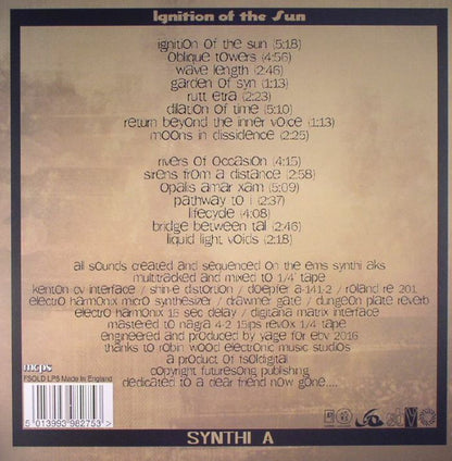 Ignition Of The Sun | Mint (M) Mint (M)