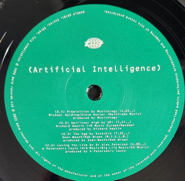 Various - Artificial Intelligence | Mint (M) Mint (M) - EXPERIMENTAL *SEALED*