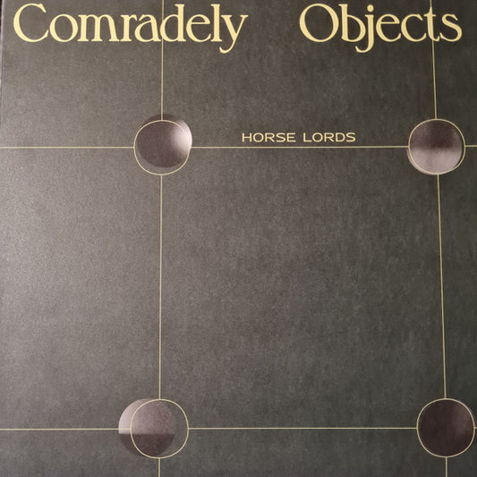 Horse Lords Comradely Objects (Black Vinyl) LP Mint (M) Mint (M)