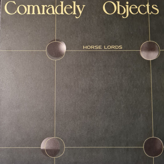 Horse Lords - Comradely Objects (Black Vinyl) | Mint (M) Mint (M) - EXPERIMENTAL *SEALED*