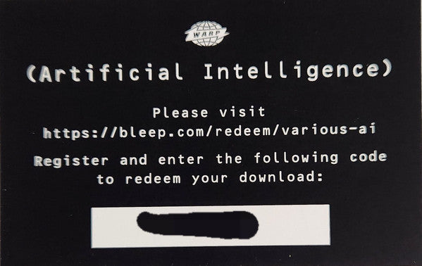 Various - Artificial Intelligence | Mint (M) Mint (M) - EXPERIMENTAL *SEALED*