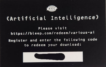 Various - Artificial Intelligence | Mint (M) Mint (M) - EXPERIMENTAL *SEALED*