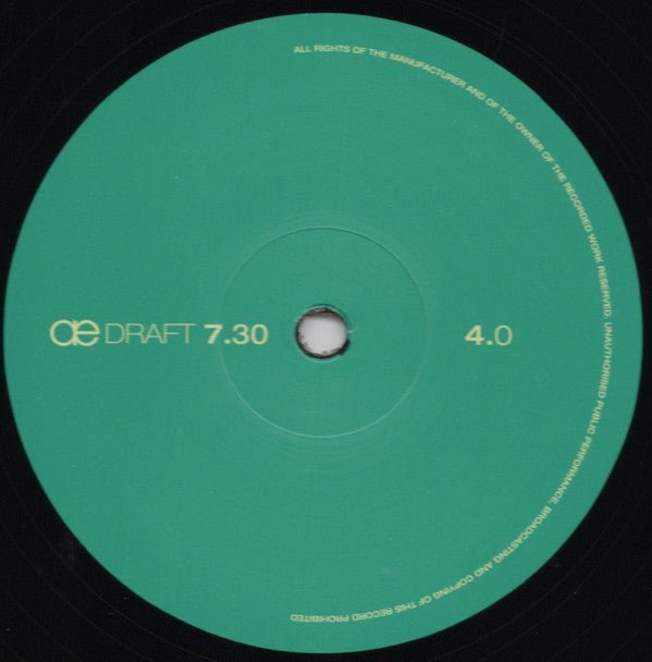 Autechre - Draft 7.30 | Mint (M) Mint (M) - EXPERIMENTAL *SEALED*