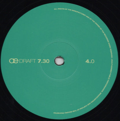 Autechre - Draft 7.30 | Mint (M) Mint (M) - EXPERIMENTAL *SEALED*
