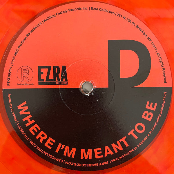 Where I'm Meant To Be | Mint (M) Mint (M) - JAZZ *ORANGE*