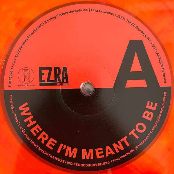 Where I'm Meant To Be | Mint (M) Mint (M) - JAZZ *ORANGE*