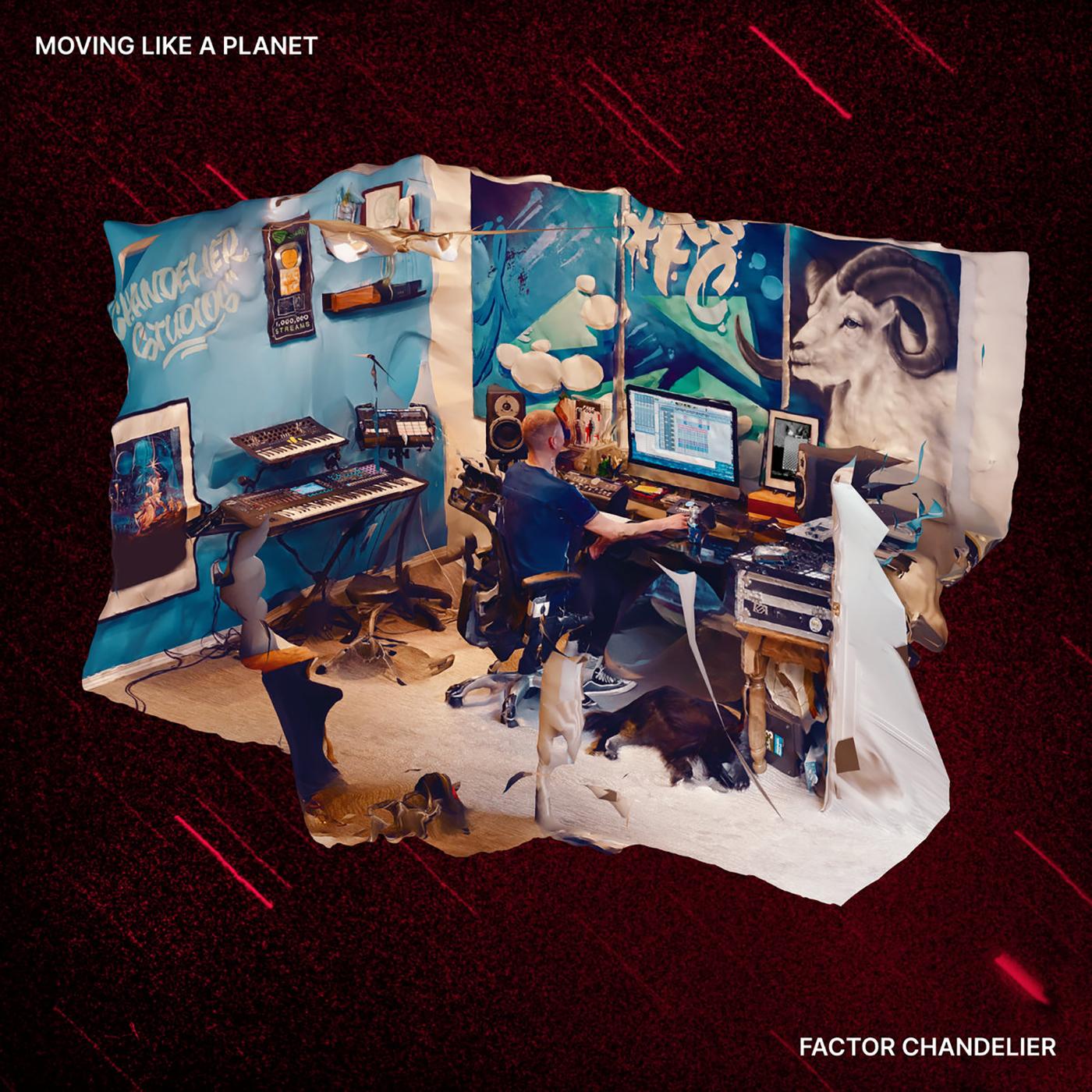 Factor Chandelier - Moving Like A Planet (Dark Red Vinyl) |