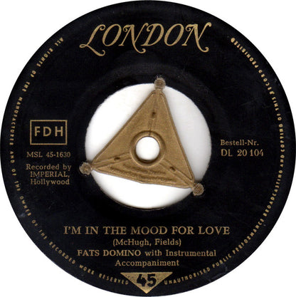I'm Walkin' / I'm In The Mood For Love | Good Plus (G+) Generic